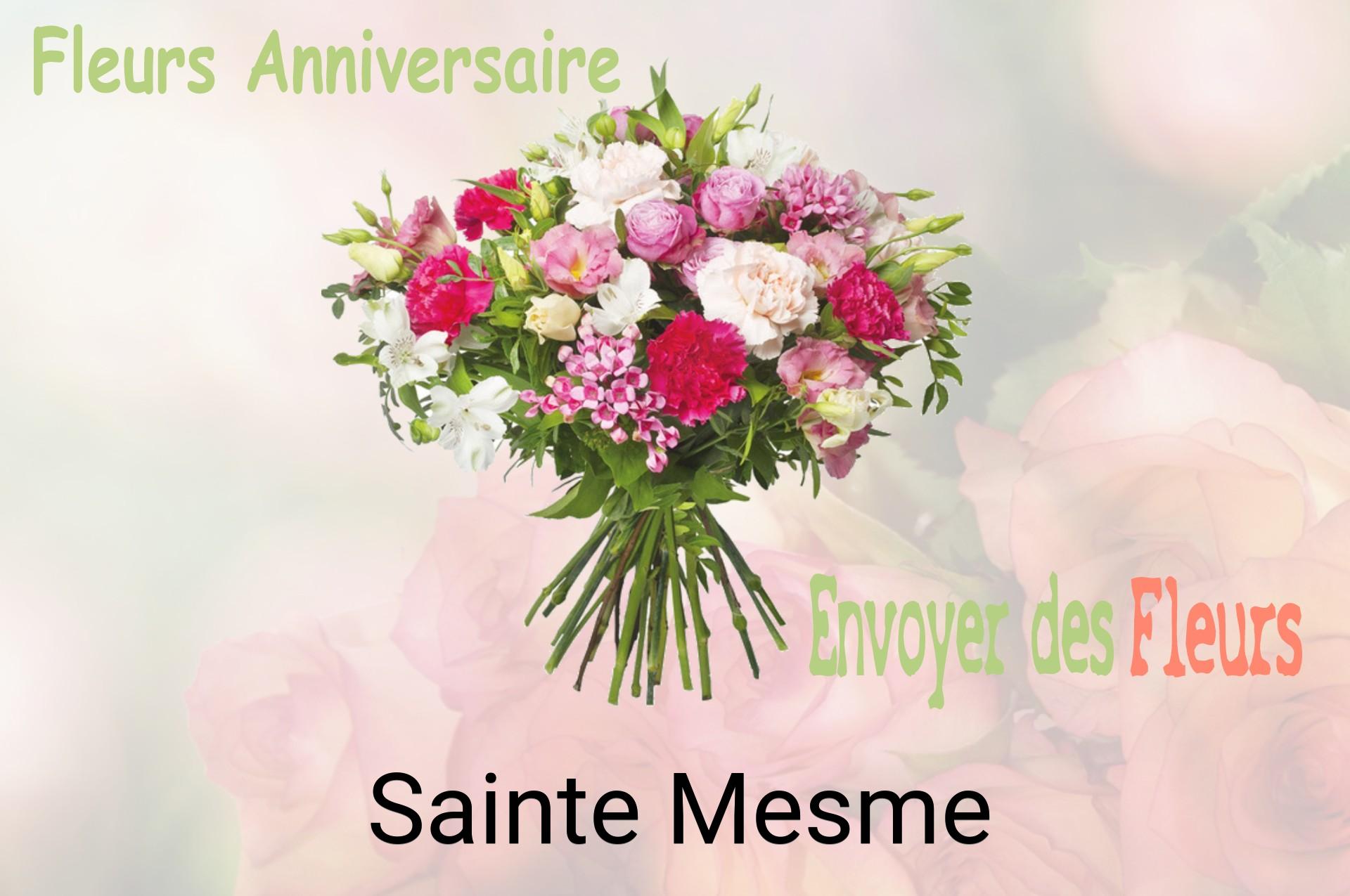 Bouquet de fleurs d’anniversaire livré à Sainte-Mesme